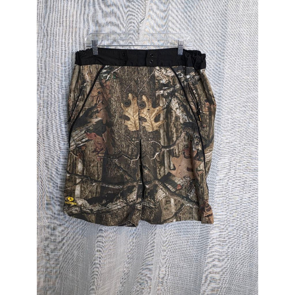 Men's Mossy Oak Camo Hunting Pants Size 36 Brown - Picture 1 of 6
